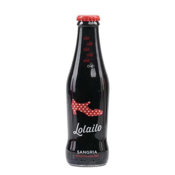 Sangria rouge espagnole Lolailo 7% - Bouteille de 75cl