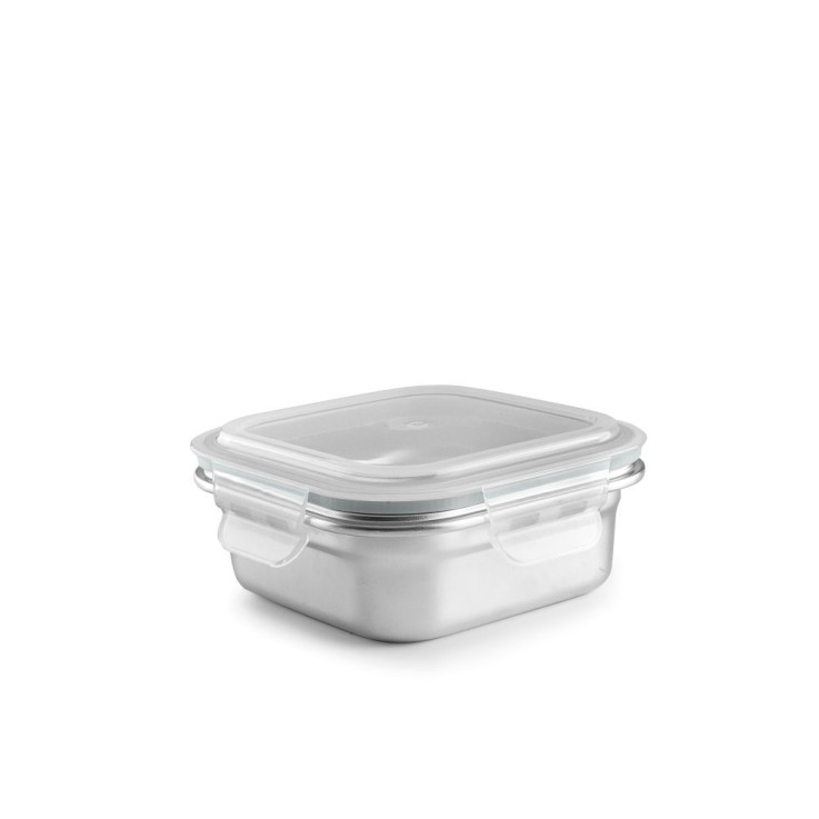 Boîte en inox carré Keepklin 500 ml en acier inoxydable (inox)