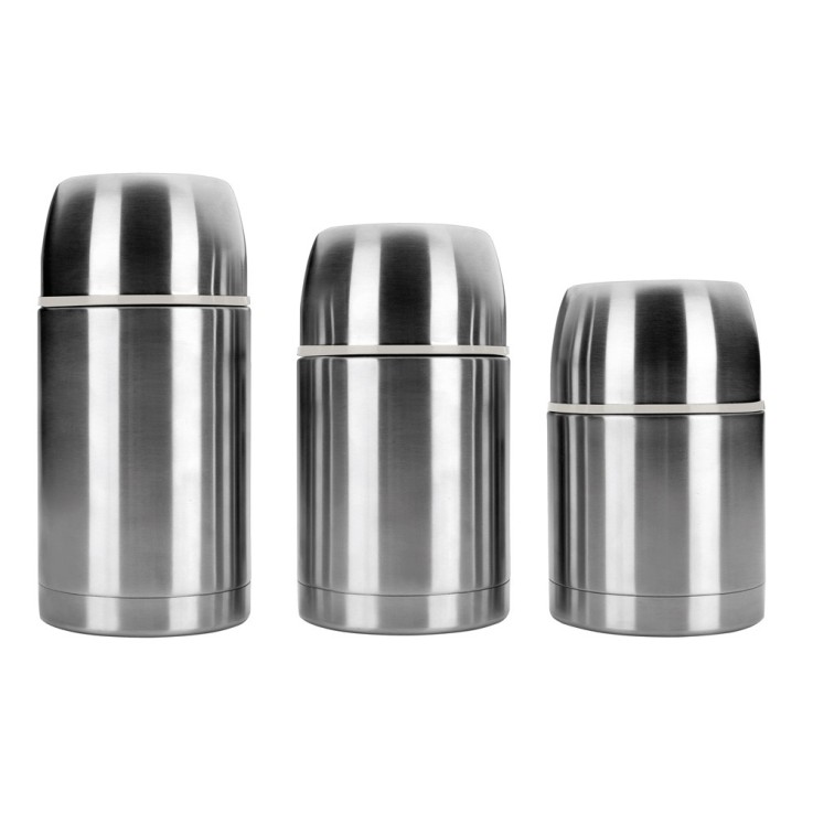 Boîtes repas Isothermes 600 ml en acier inoxydable (inox)
