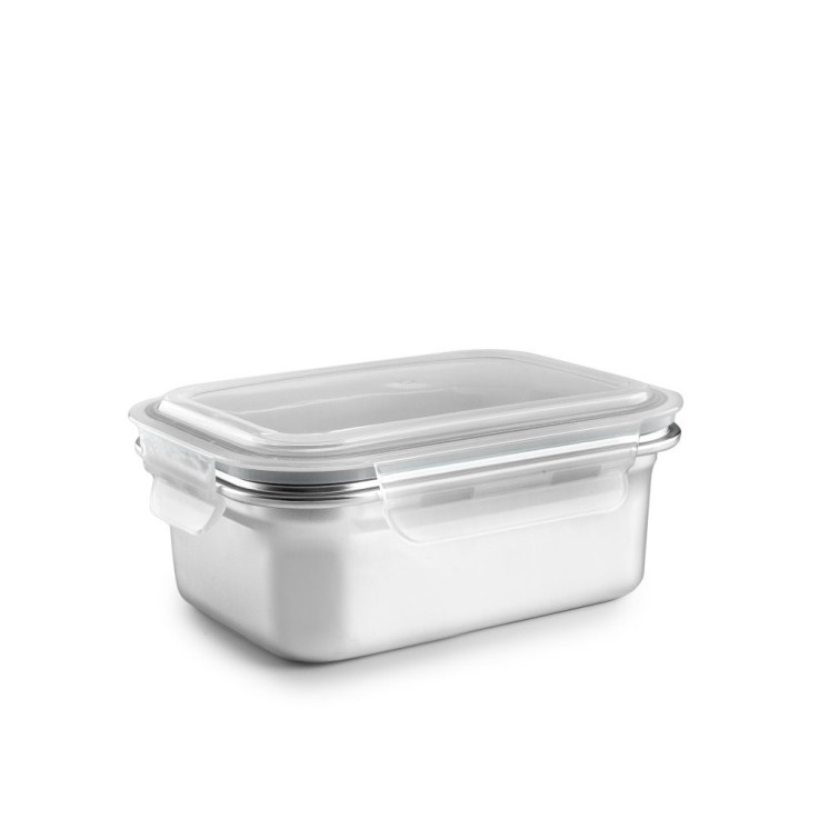 Boîte en inox rectangle Keepklinn 800 ml en acier inoxydable (inox)