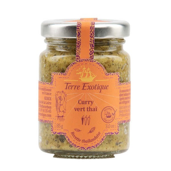 Pâte de Curry vert Thaï - Pot de 85g