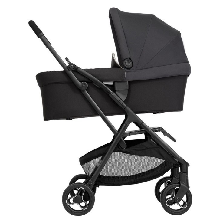 Poussette Trio Myavo Siège Auto SnugLite et Nacelle Myavo - Midnight Black
