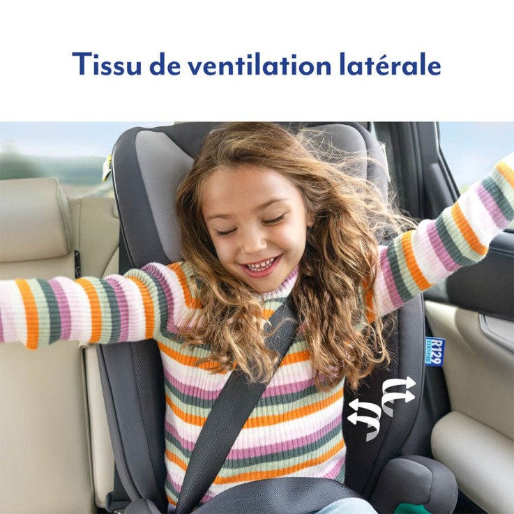 Siège Auto Affix i-Size Groupe 2/3 - Midnight