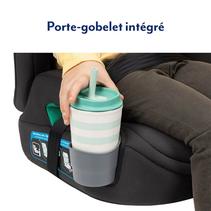 Siège Auto Eldura i-Size Groupe 1/2/3 - Midnight