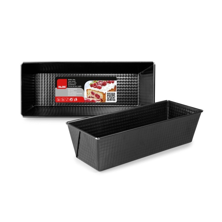 Moule à cake moka 25 cm en acier
