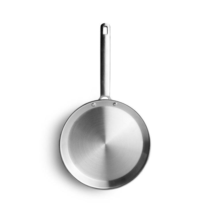 Poêle à crêpes 5ply Element 26 cm en acier inoxydable (inox)