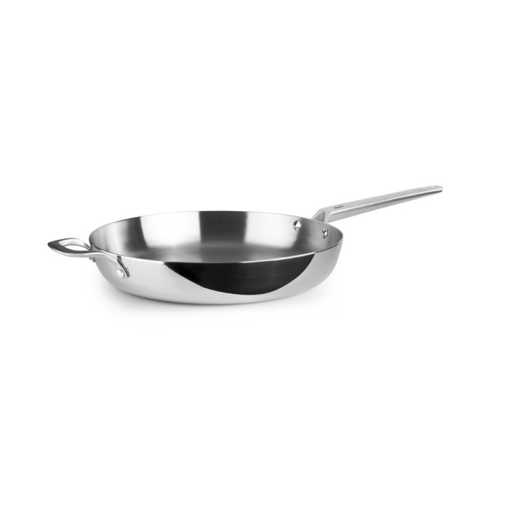 Poêle 5ply Element 32 cm en acier inoxydable (inox)