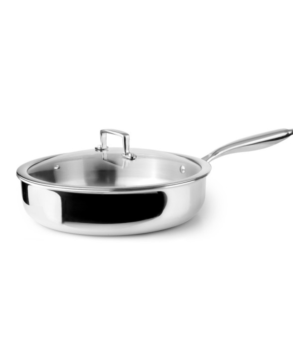 Sauteuse avec couvercle...