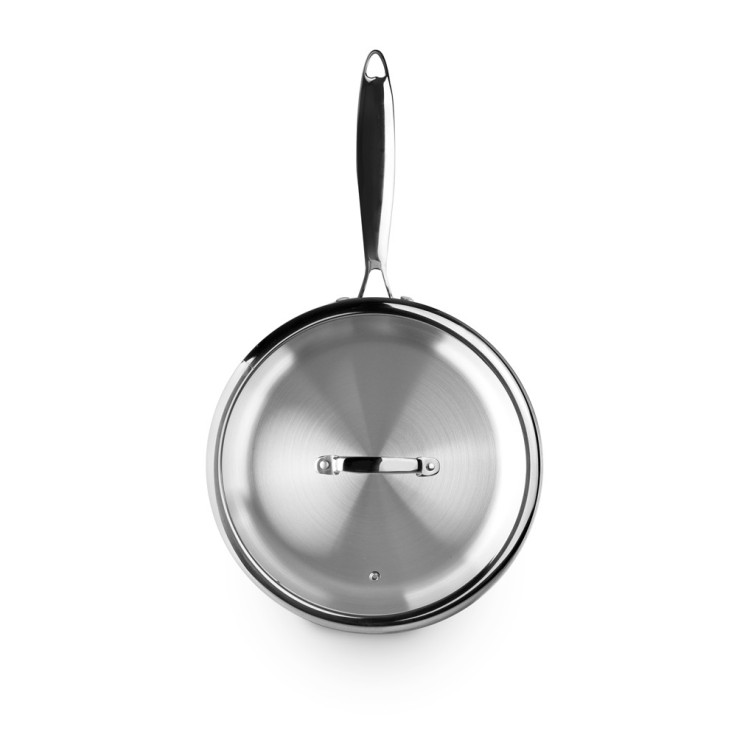 Sauteuse avec couvercle Triply Natural 28 cm en aluminium