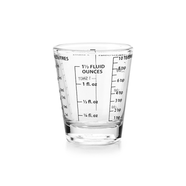 Mini verre doseur en verre 5cm