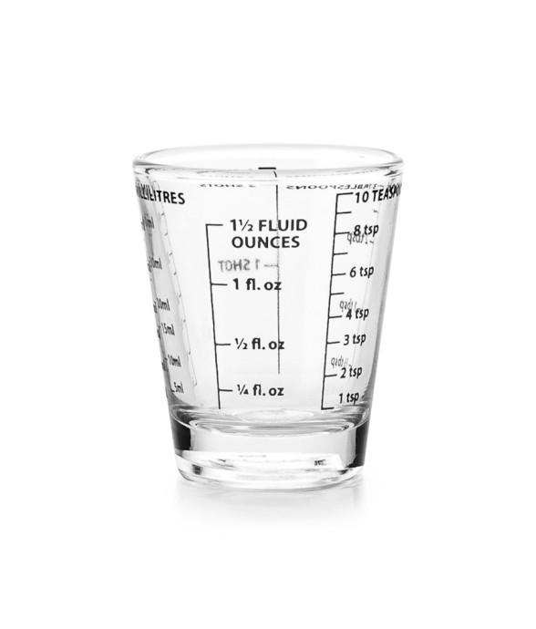 Mini verre doseur en verre 5cm