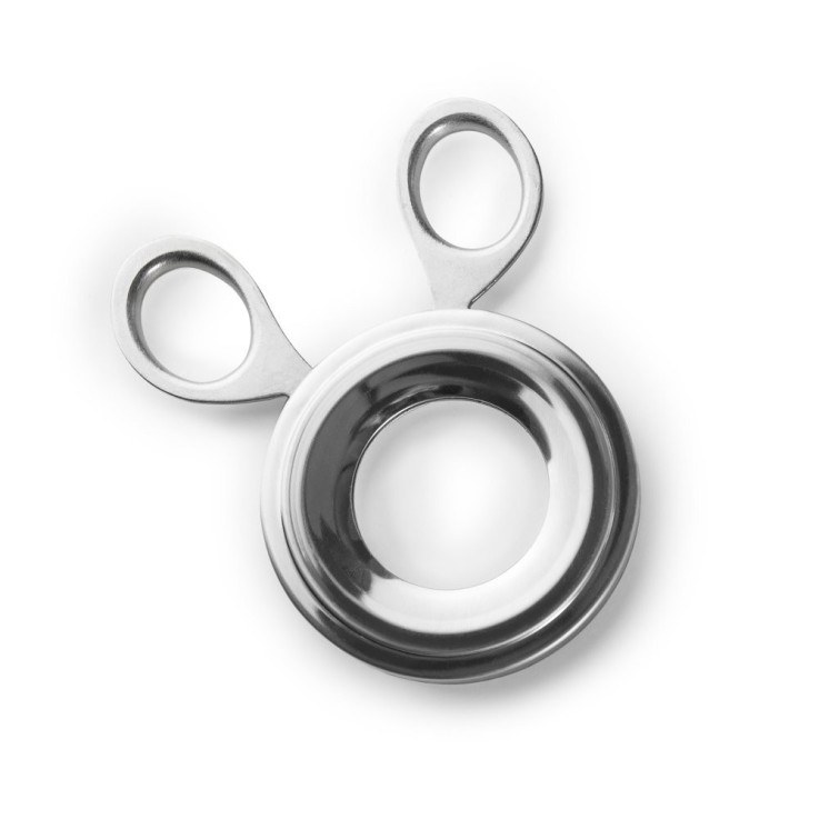Tranche coquille oeuf en acier inoxydable (inox)