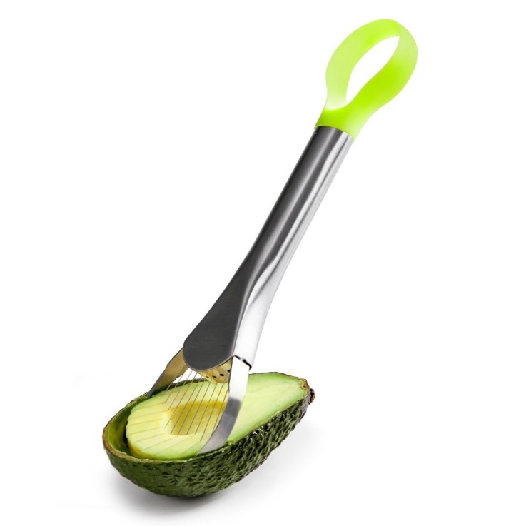 Tranche avocats en acier inoxydable (inox)