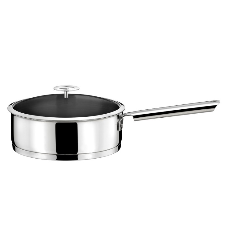 Sauteuse 24cm revêtement céramique avec couvercle - Elysée