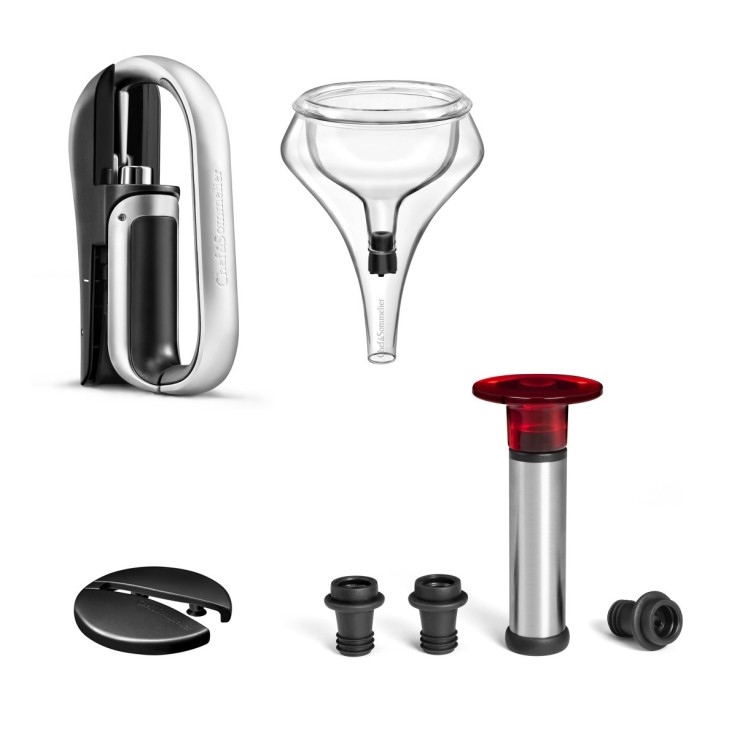 Set de 4 accessoires œnologiques - Œnologie