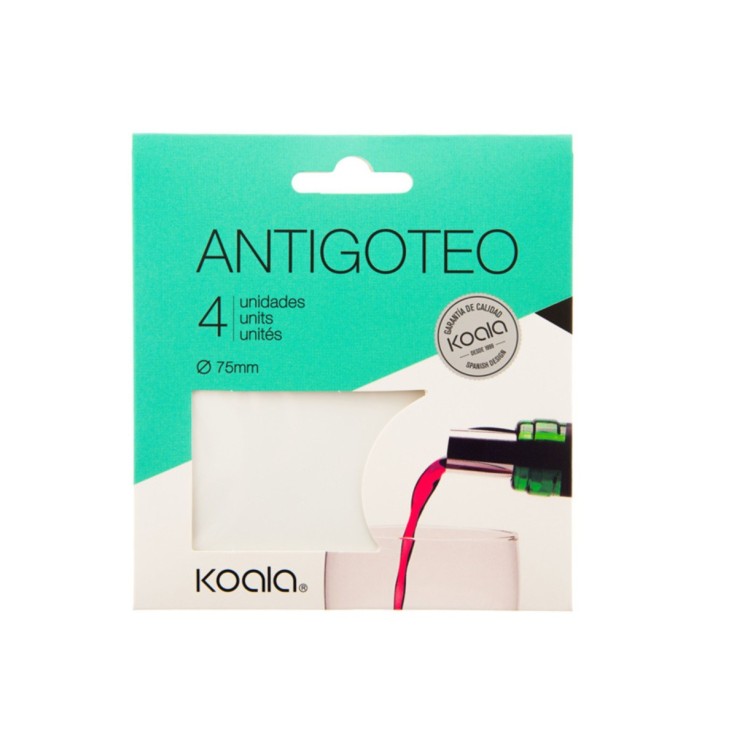 Lot de 4 feuilles anti-goutte - Taste
