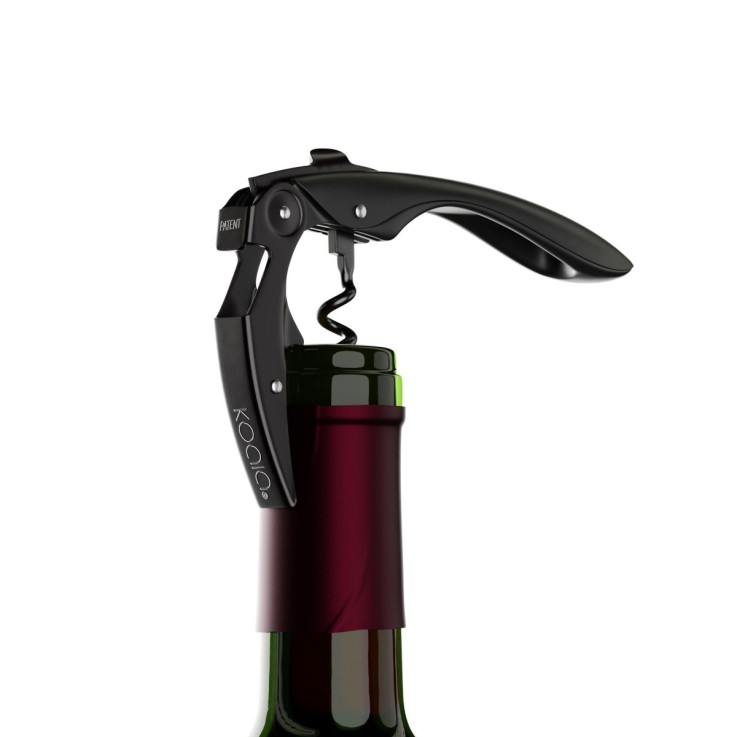 Tire-bouchon double levier high tech Noir - Pop