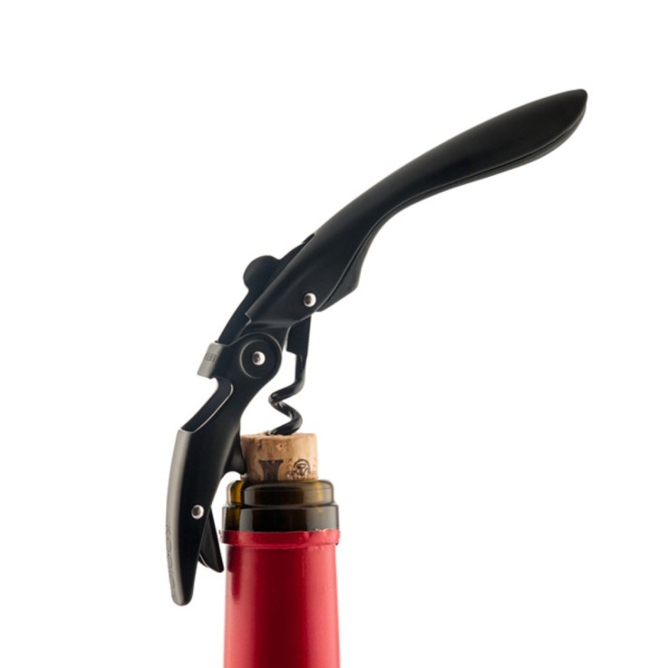 Tire-bouchon double levier high tech Noir - Pop