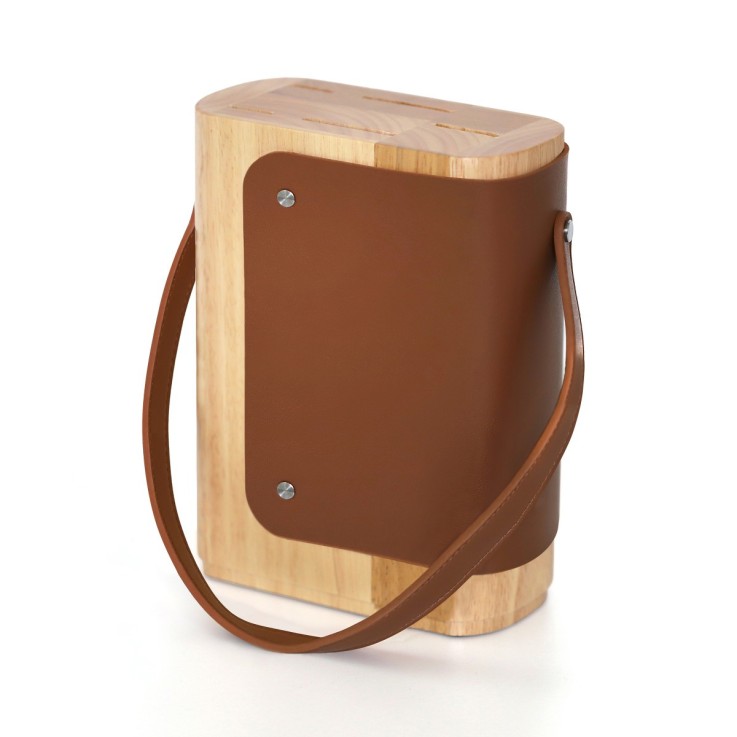 Bloc en bois d'hévéa - Yao