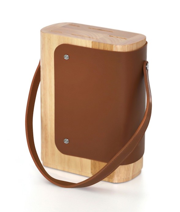 Bloc en bois d'hévéa - Yao