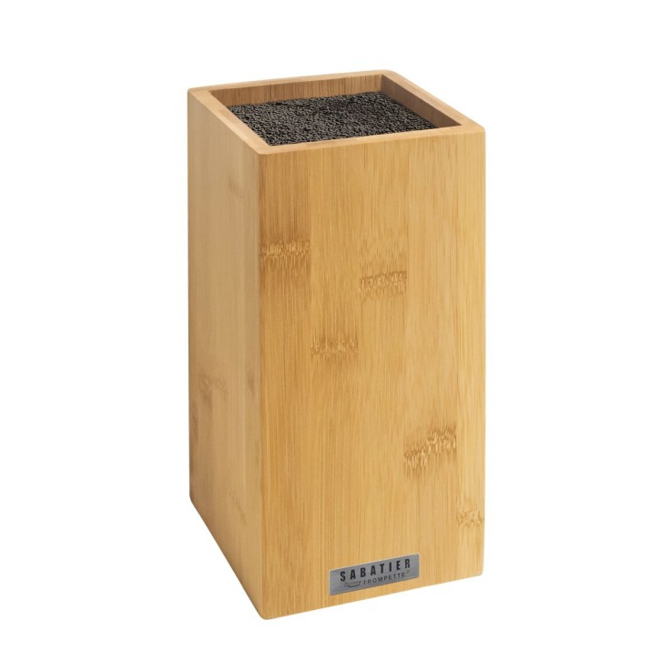 Bloc bois clair & tiges spaghetti noires - Bloc universel