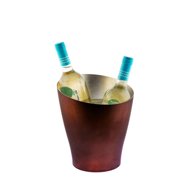 Seau à glace en métal 2 bouteilles (5 L) - Alloy Vintage