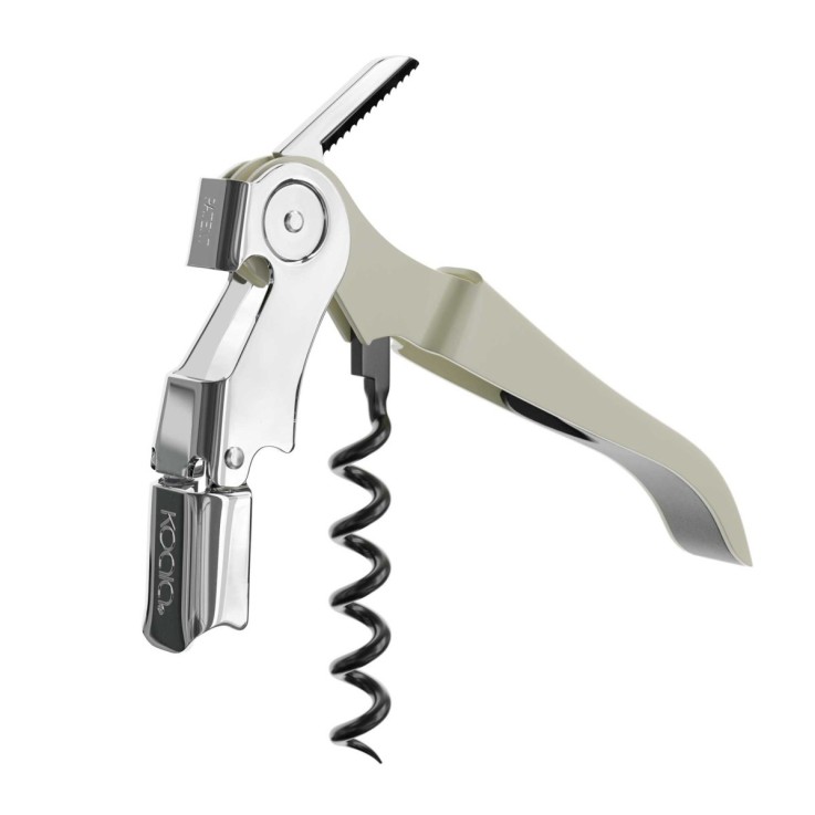 Tire-bouchon double levier AC Blanc - Pop