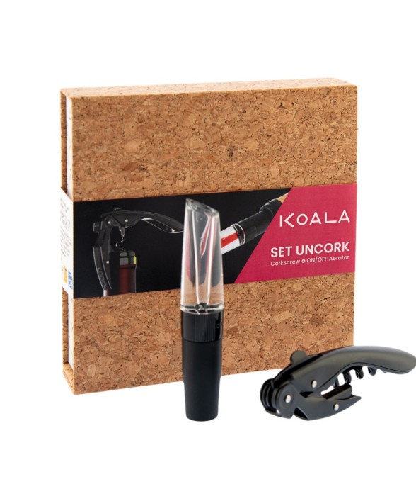 Coffret avec tire-bouchon...