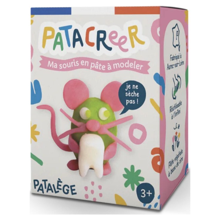 Kit à fabriquer Ma Petite Souris en Pâte à Modeler