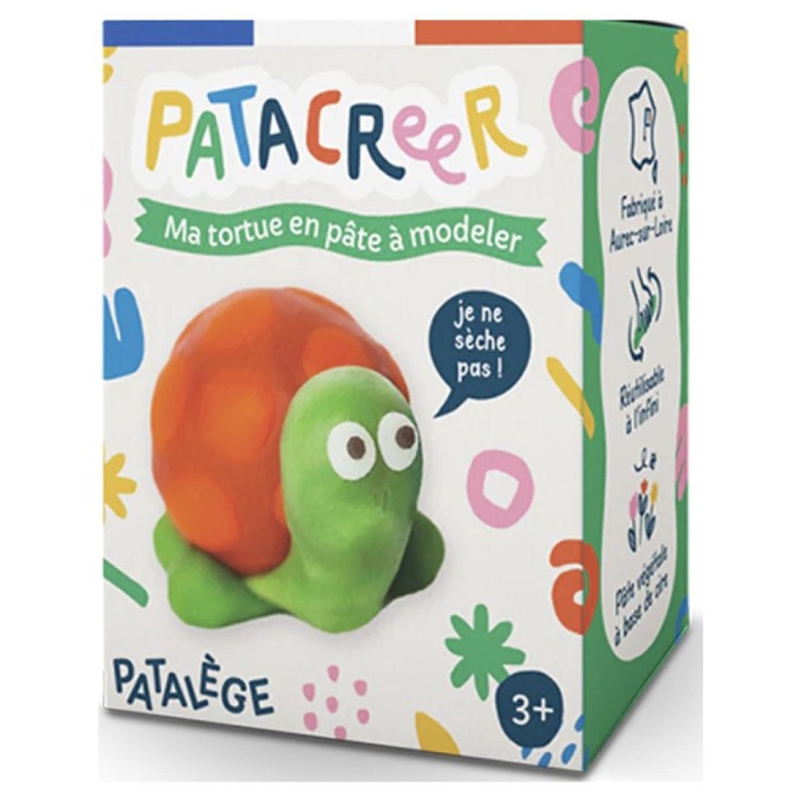 Kit à fabriquer Ma Tortue en Pâte à Modeler