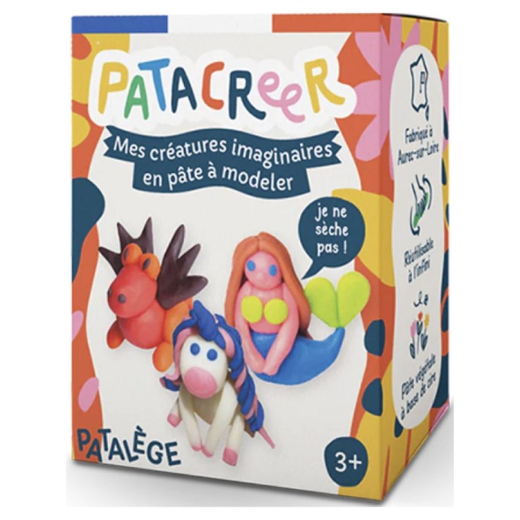 Mes créatures imaginaires en Pâte à Modeler / Licorne, Dragon, Sirène