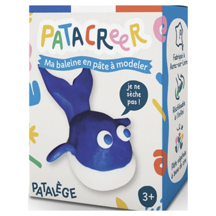 Kit à fabriquer Ma Baleine en Pâte à Modeler
