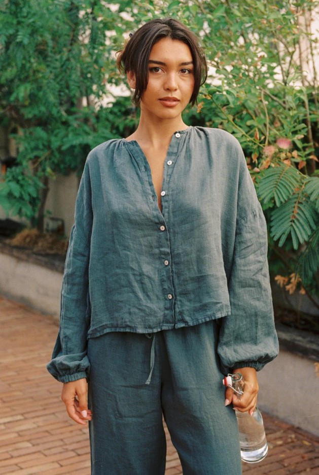 Chemise Celine fluide en Lin