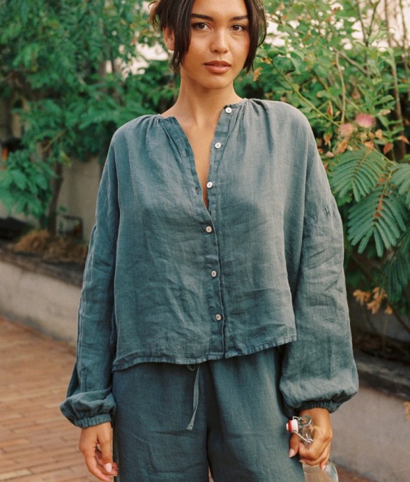 Chemise Celine fluide en Lin