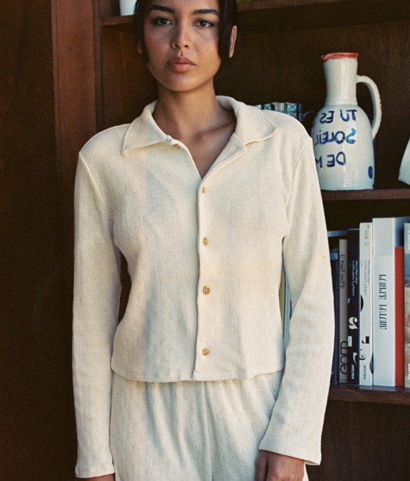 Chemise Eri ecru Coton Bio