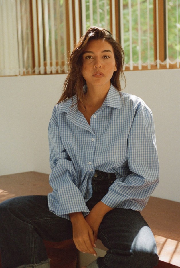 Chemise Diana à carreaux Coton Bio