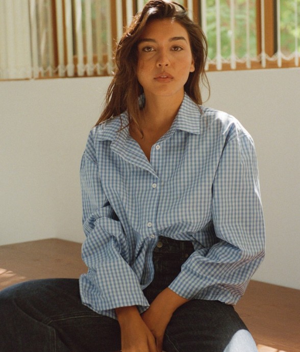 Chemise Diana à carreaux...