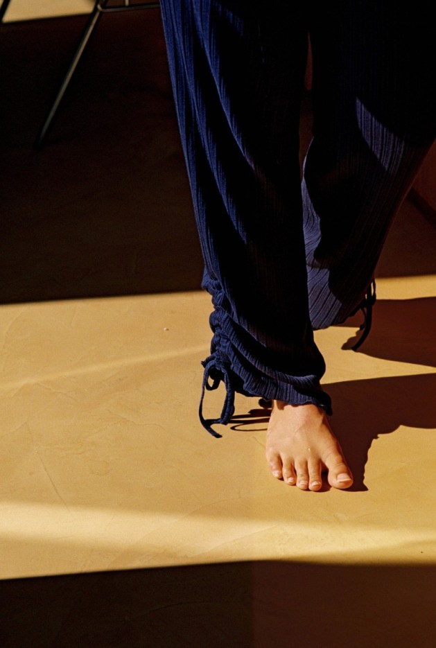 Pantalon Nira bleu Coton Bio