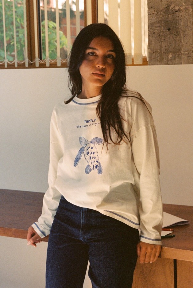 T-shirt manches longues Hana Coton Bio