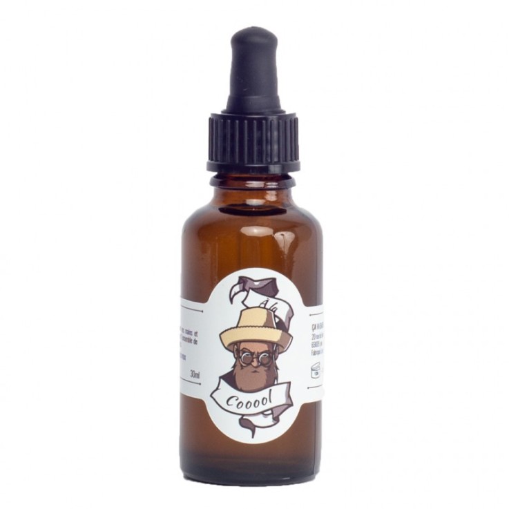 Huile pour barbe Bio Senteur Sucrée (30 ml) À la Cool