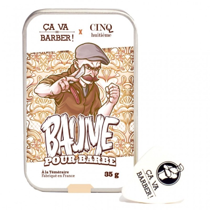Baume pour Barbe Bio Senteur Gourmande et Epicée (35 g) À la Téméraire