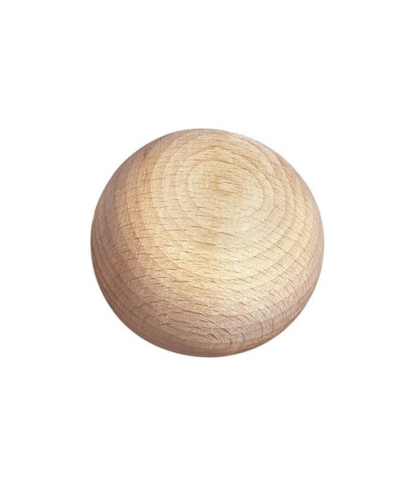 Boules en bois brut, non...