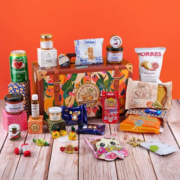 Calendrier de l'Avent Tour du monde des saveurs - Le calendrier gourmand