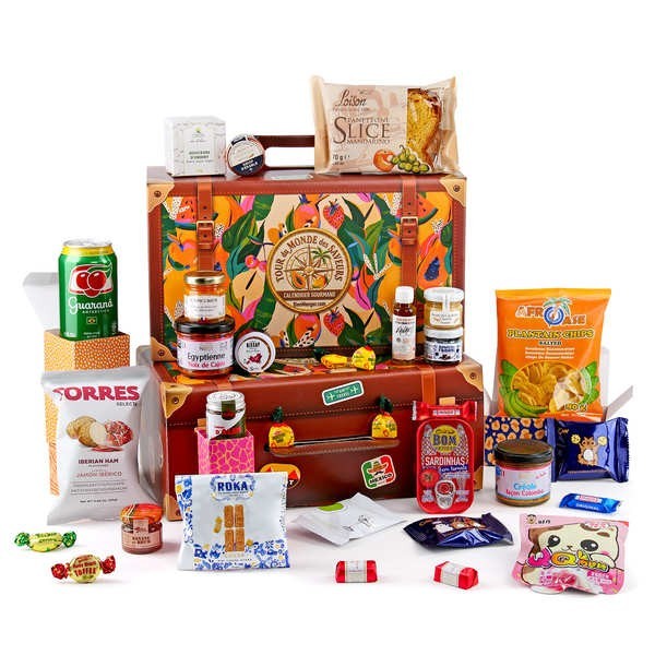 Calendrier de l'Avent Tour du monde des saveurs - Le calendrier gourmand