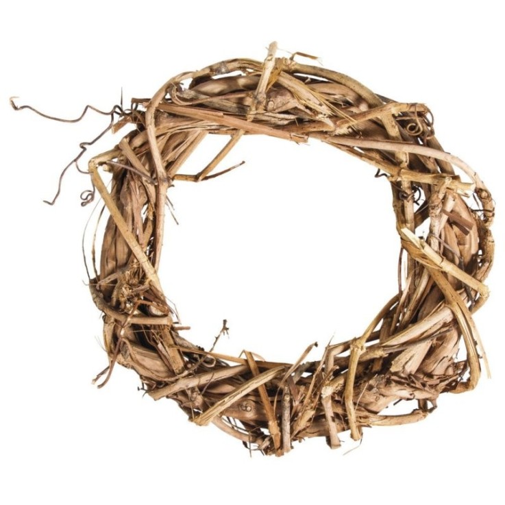 Couronne de vignes naturel, 20cm ø, 4cm