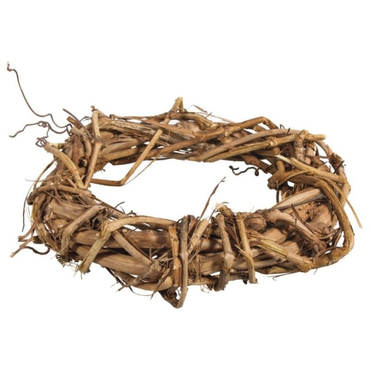 Couronne de vignes naturel, 20cm ø, 4cm
