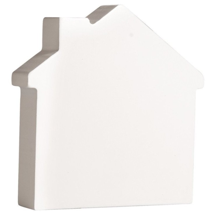 Symbole MDF Maison , blanc, 11cm, épaisseur 2cm