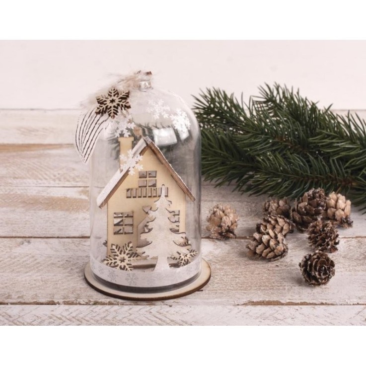 Kit en bois Maisons d'hiver, 31 pièces, 1pce.