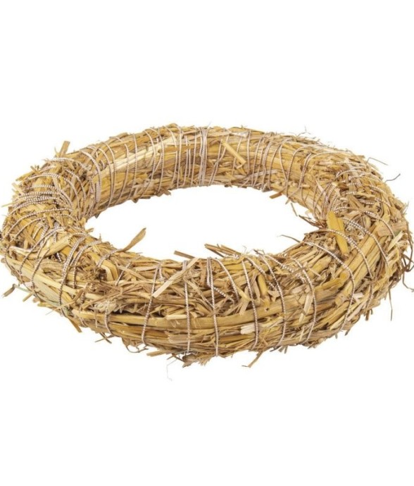 Couronne en paille, nature,...