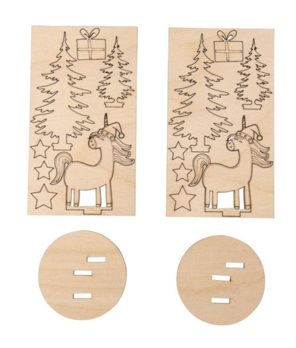 Déco de Noël en bois...